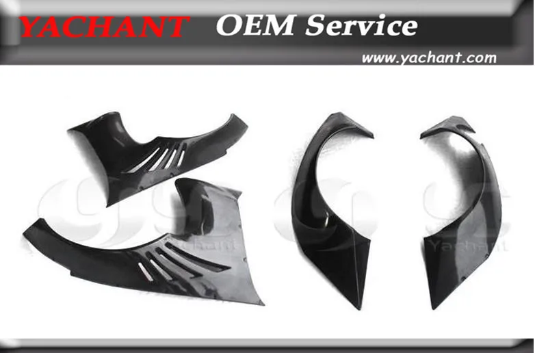 

Car-Styling FRP Fiber Glass Fender Flare Kit 4Pcs Fit For 2002-2008 350Z Z33 RB Style Front Fender & Rear Fender Flare