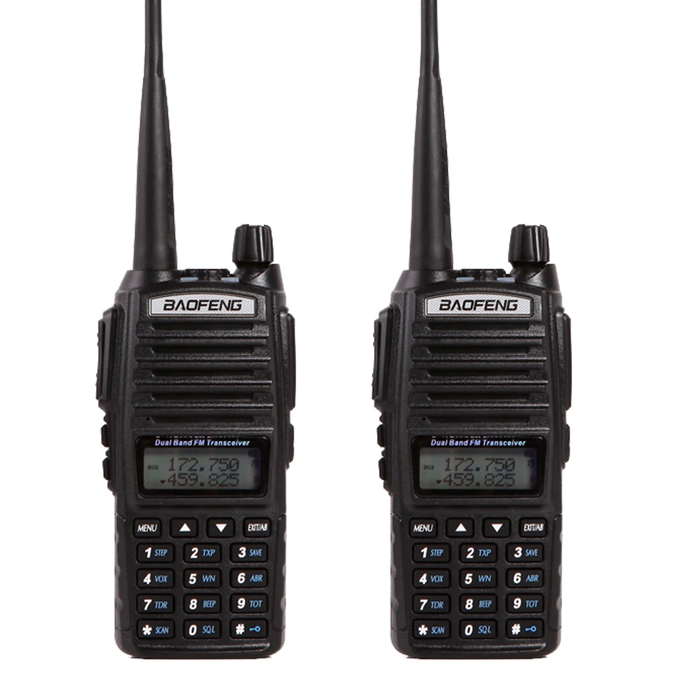 

Walkie Talkie Baofeng UV-82 Two Way Ham CB Portable Radio Comunicador Amador VHF & UHF 136-174MHz & 400-520MHz 2pcs