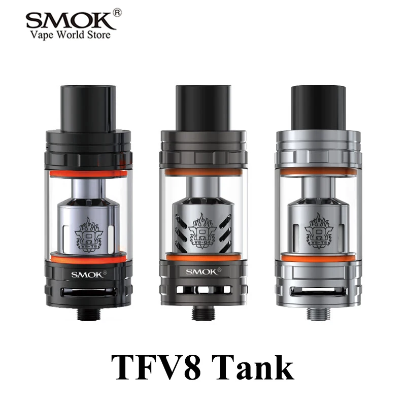 Атомайзеры для электронных сигарет SMOK TFV8 бак вейпа бокс мод испаритель