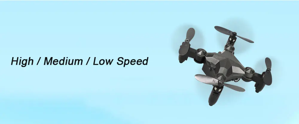 Watch Control RC Drone Mini Foldable Quadcopter Altitude Hold G-sensor Control Headless Mode One Key Return High / Medium / Low Speed