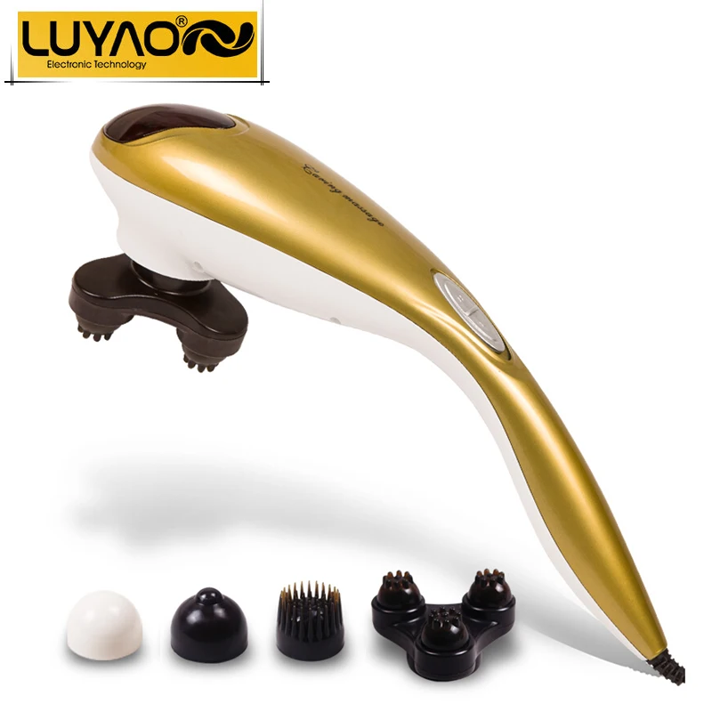 LUYAO New Electric Dolphin Massager neck massage hammer.Vibration body