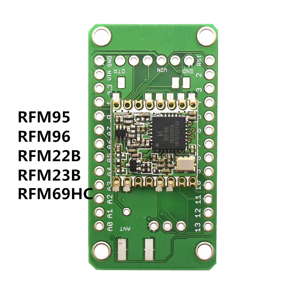 Беспроводной LoRa модуль макетная плата 3,3 V можно использовать для RFM69C RFM69CW RFM12B RFM69HC RFM69HCW RFM95 RFM96 RFM98 RFM22B RFM23B