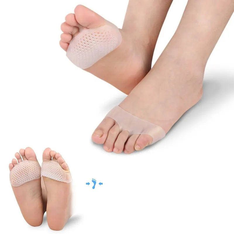 PUTIMI Silicone Foot Pads Hallux Valgus Corrector Toe Pads Orthopedic Braces Cushion Pads Insole Pedicure Bunion Foot Protector