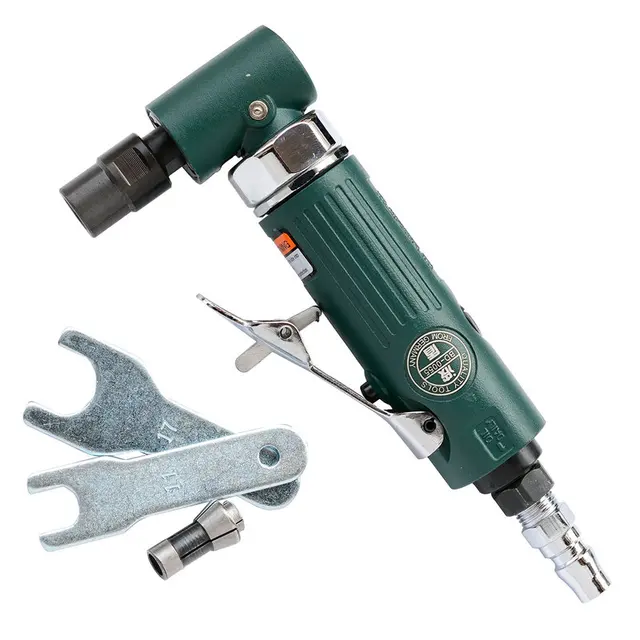 Fine 90 degree pneumatic grinding machine grinding machine elbow