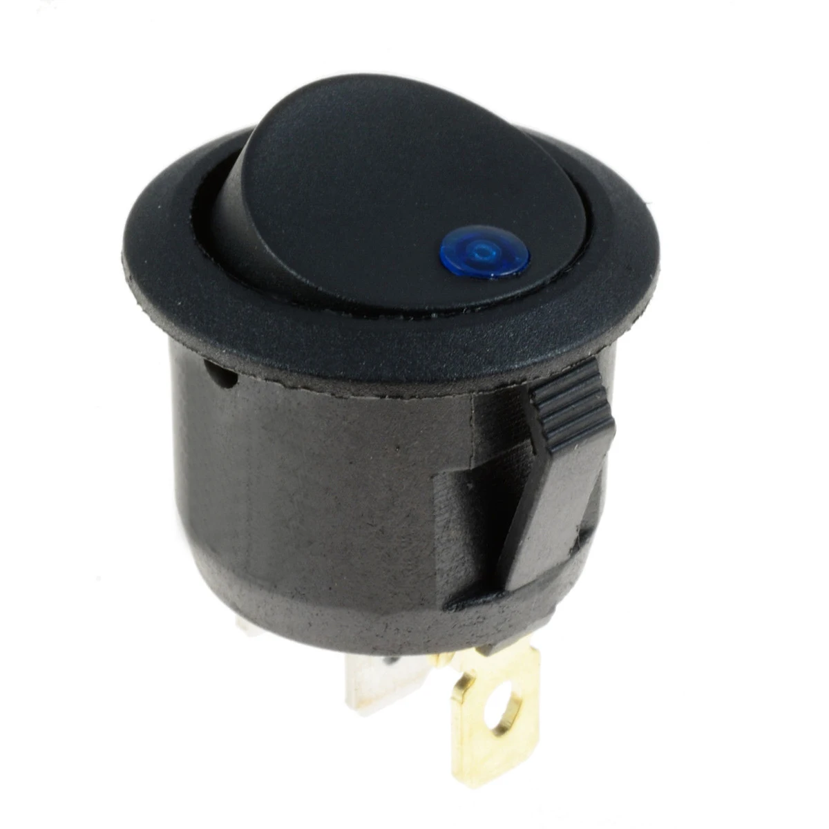

ON/OFF Round Rocker Switch Mayitr Red / Yellow / Green / Blue LED illuminated Switches For Car Dashboard Dash Boat Van 12V