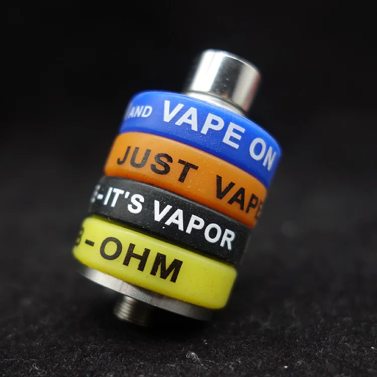 10 шт./лот Vape Band Силиконовое резиновое кольцо защита украшения аксессуары для электронных сигарет для атомайзера мод RDA RTA танки