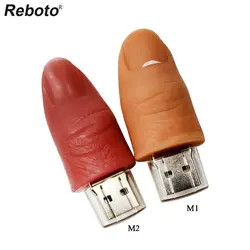 Человека палец модель USB флешка 4 ГБ Забавный мультфильм U диск флешки 8 ГБ 16 ГБ 32 ГБ 64 ГБ Memory Stick Творческий накопитель