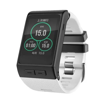 

Hot Sale Watch Strap Silicone Band Watchband Stainless Steel Buckle for Garmin Vivoactive HR