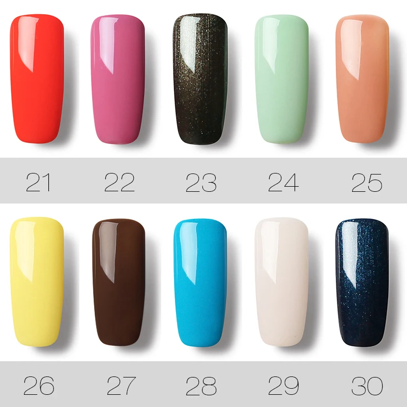 ROSALIND гель 7 мл чистый цвет серия Гель лак для ногтей для наращивания ногтей 01-58 дизайн ногтей УФ и светодиодный Лампа гель Лаки маникюр