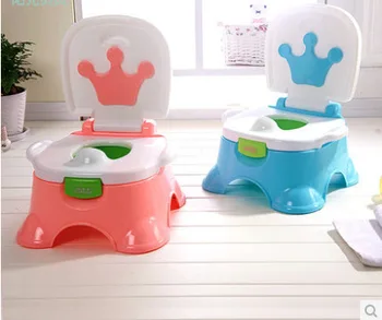 

Baby Potties Baby Care Mother & Kids Multi-function baby toilet seats Infants cartoon portable Potties environmental PP hot new