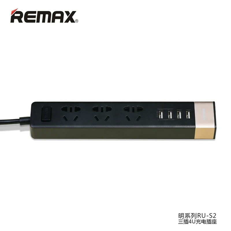 remax 4 usb порта 3 зарядное устройство разъем зарядного устройства usb розетка Телефон зарядное устройство адаптер 2.1A полосы универсальный для смартфонов RU-S2