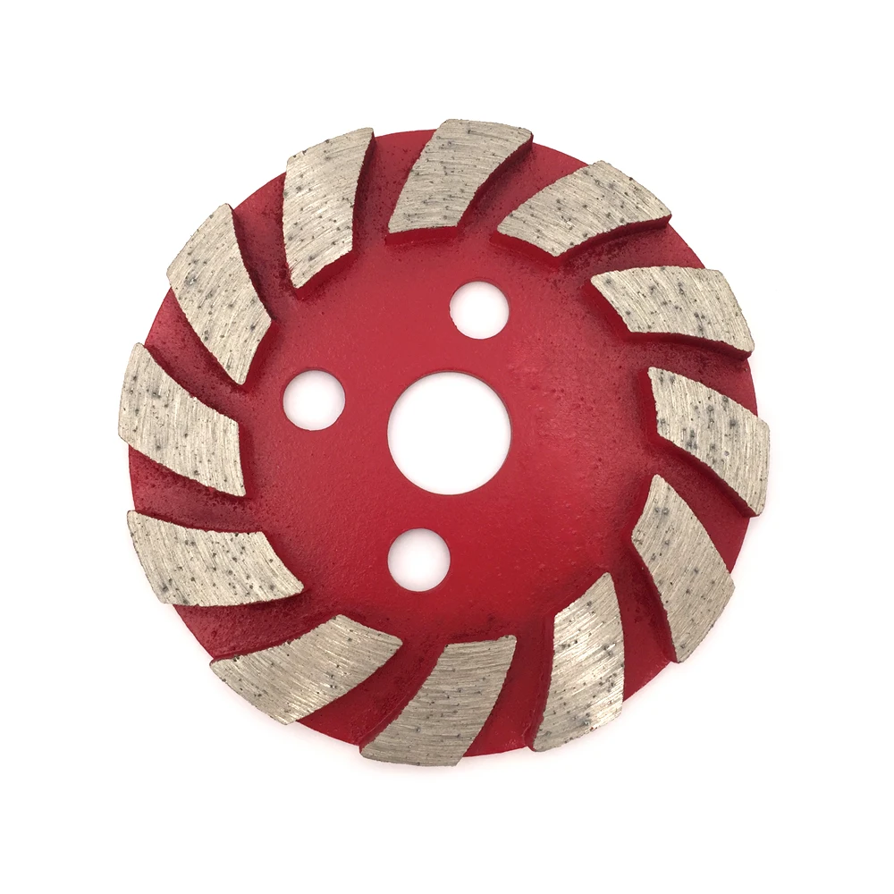 RIJILEI 100mm Diamond grinding wheel 4inch Diamond Grinding Cup disc Marble Abrasive pad for concreter floor Polishing pads HC03