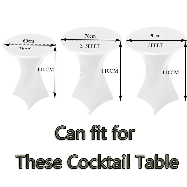 Dearest 1pc 2ft 2 5ft Cocktail Table Cloth Polyester Table Linen Hotel Banquet Round Table Linen Table Clothcocktail Table Cloth Aliexpress