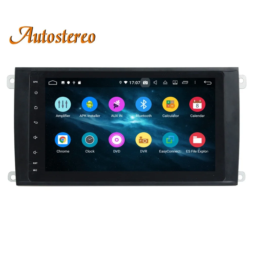 Top DSP 64GB Android 9 Car NO DVD Player GPS navigation For Porsche Cayenne 2003-2010 auto head unit multimedia radio tape recorder 3