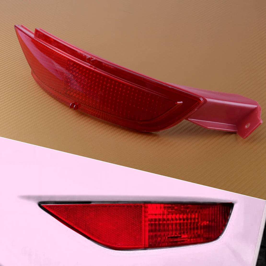 beler Rear Right Bumper Red Reflector