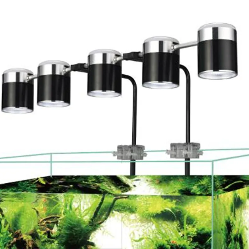 Светодиодный светильник для аквариума, светильник для аквариума в соленой воде, светильник для аквариума для кораллов, нано аквариумный бак 20 Вт 40 Вт 60 Вт 100 Вт
