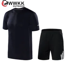 Мужской Быстросохнущий Спортивный костюм стандартные черные полосатые шорты футболка крутая катионная ткань стрейч шорты с боковой молнией PocketNightrun