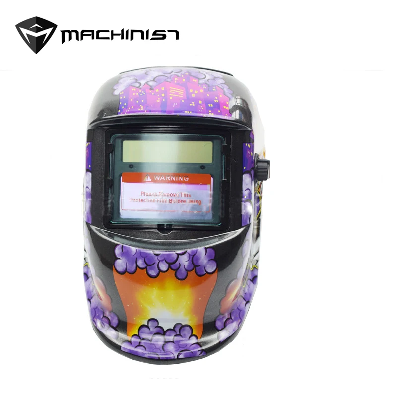 

Auto Repair Auto-Dimming Solar Welding Mask Decal Cross-Border Custom Argon Arc Welding Mask Welding Hat