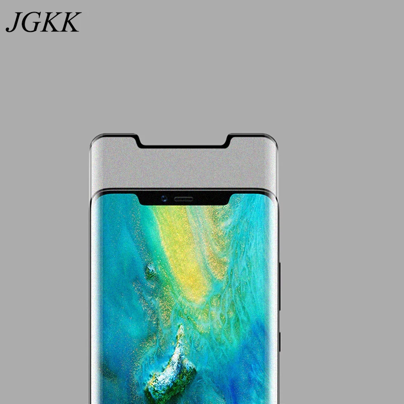 

JGKK Matte Tempered Glass for Huawei Mate 20 Pro No Fingerprint Frosted Screen Protector for Mate 20 Pro Matte Protective Film