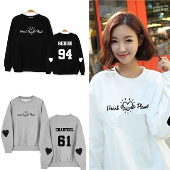 

Mainlead Kpop EXO Sweatershirt Korean Loose Clothes Hoodie Fall Winter Hoody