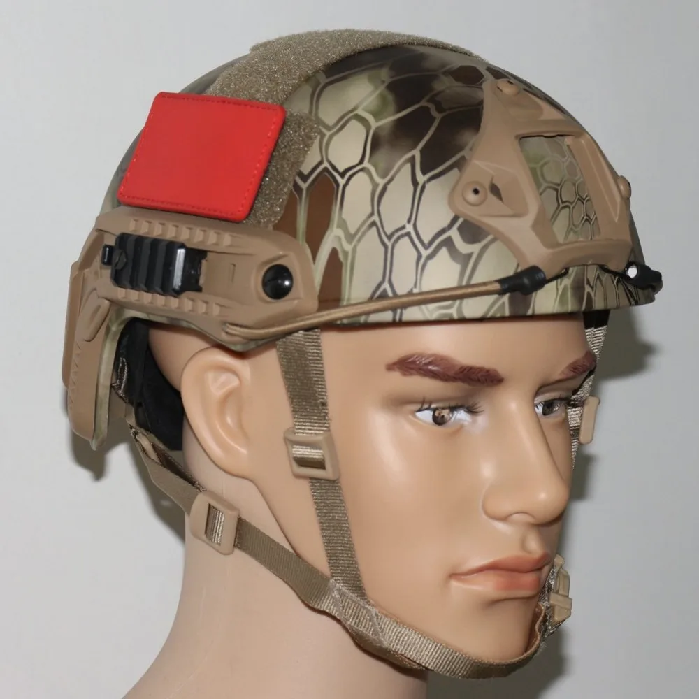 

Airsoft Lightweight FAST Base Jump Helmet MH Type Military Tactical Helmet Pararescue Jump Military Fan Rock Climbing Helmet