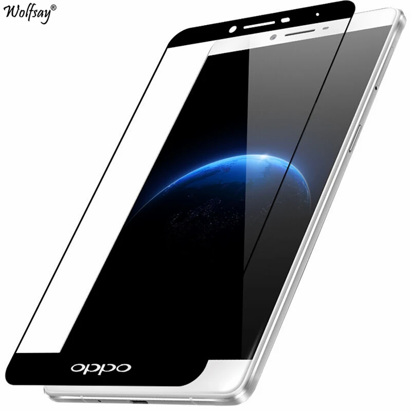 Wolfsay 2 шт. для Стекло OPPO R7 плюс Экран протектор Закаленное Plus не царапающаяся