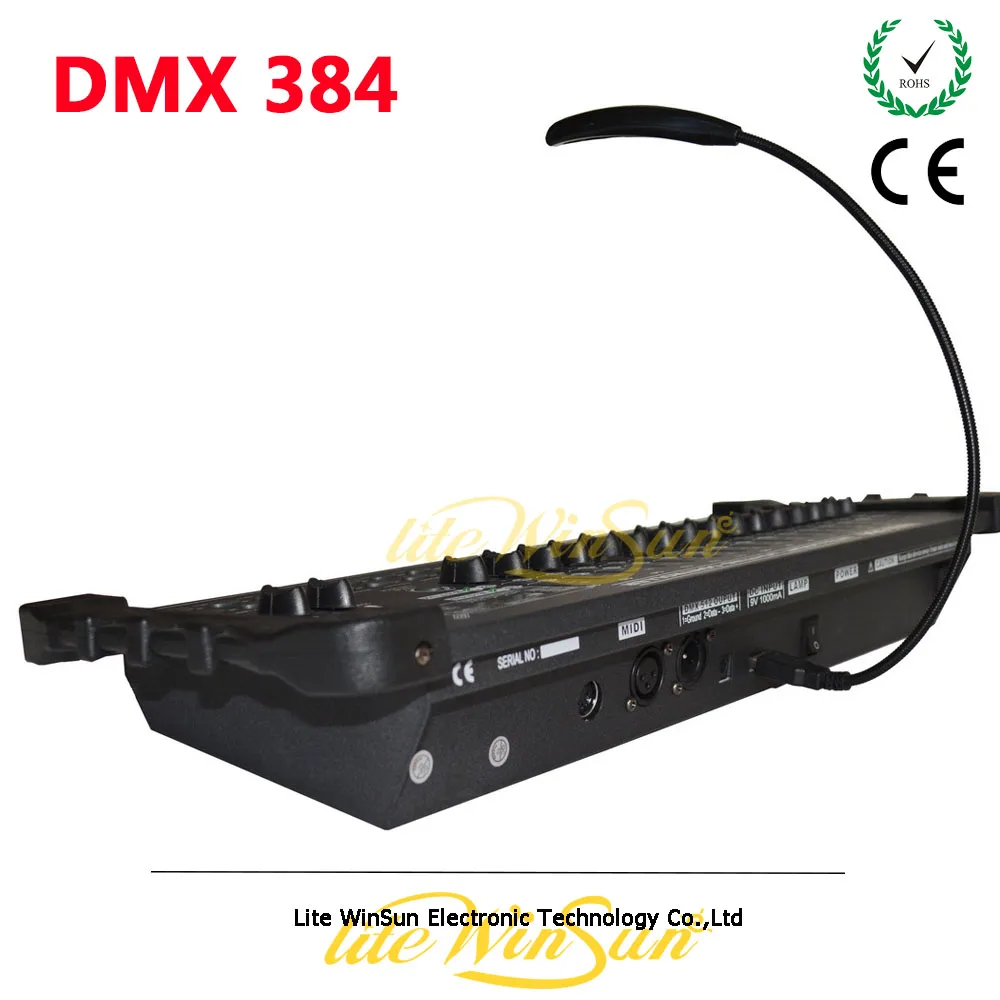 Stage Light Fixture Controller DMX 384 5121990 Consoles 384CHS Control 24 PCS Light Equipment For DJ Disco Party Stage Show (2)
