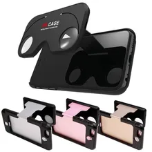 Portable Ultralight VR Mobile Phone Case Virtual Reality Glasses Plastic for iPhone 6 iPhone 6S 4.7 Inch Wholesale