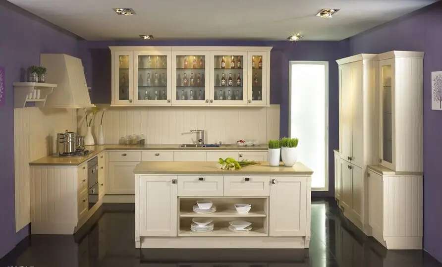53603 Mueble De Cocina De Madera De Color Blanco In Armarios De Cocina From Mejoras Para El Hogar On Aliexpress