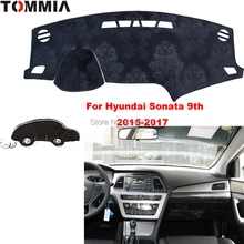 Tommy приборная панель Крышка коврик для автомобиля солнцезащитный тент анти-УФ покрытие для приборной панели коврик для приборной панели автомобиля для hyundai Sonata 9th