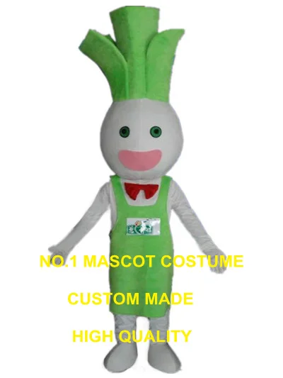 

Onion scallion mascot costume custom cartoon character cosplay adult size carnival costume 3084
