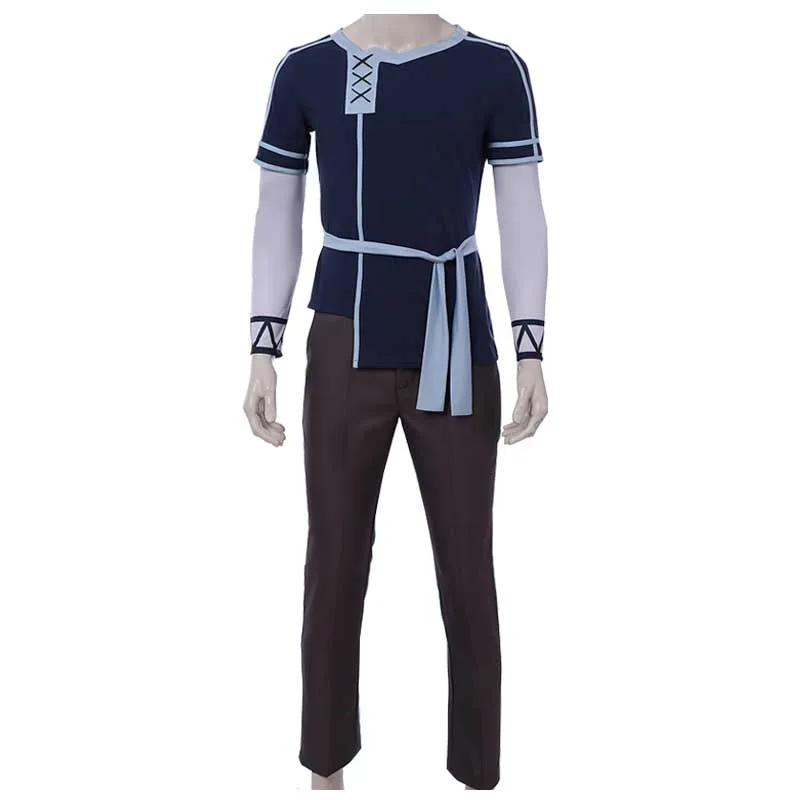 Coshome Sword Art Online Alicization Kirigaya Kazuto Eugeo Cosplay Costumes Men Uniform Outfit (3)