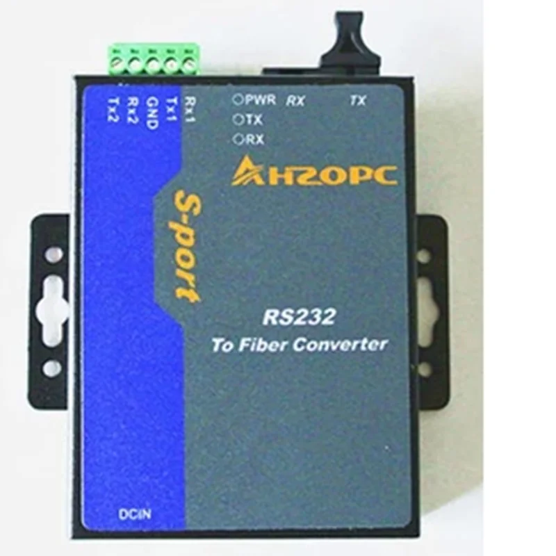 

Industrial RS232 Optical Fiber Converter Optical Terminals Optical Transceiver Two Routes RS232 Optical Cat SC Single Fiber