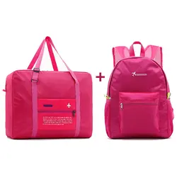 Модные женские туфли дорожные сумки водонепроницаемые нейлоновая складная сумка большой Ёмкость сумка багажные сумки Портативный Для