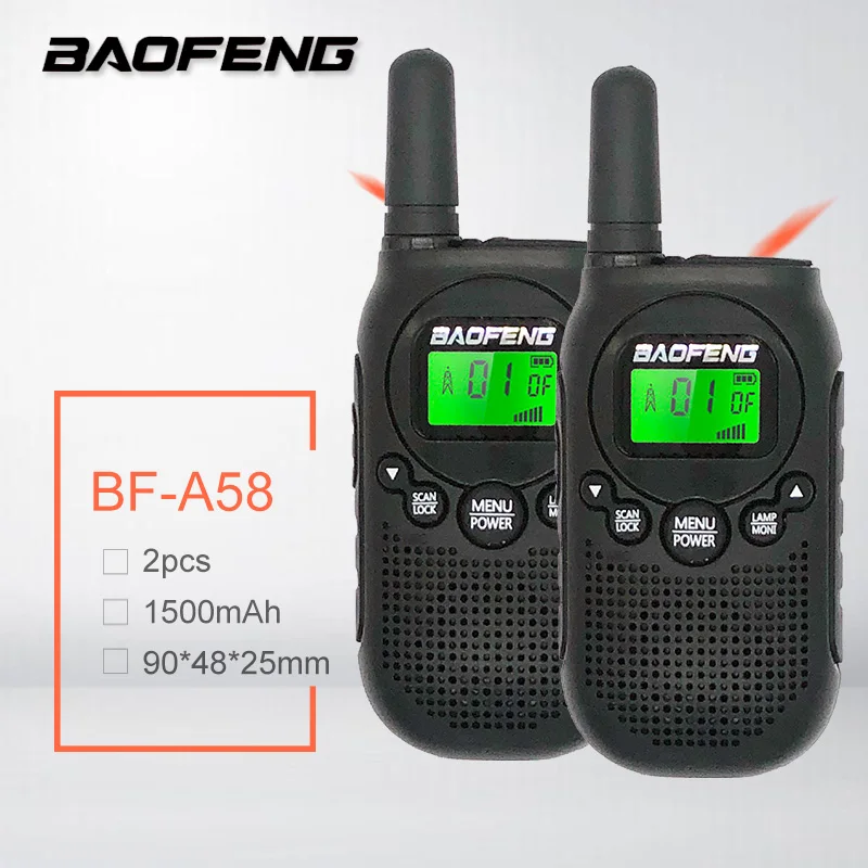 

2ps 2018 Newest License Free PMR 446 Two Way Radio BF-T6 Walkie Talkie BAOFENG T6 Mini Kids Woki Toki Children Ham Radio Station