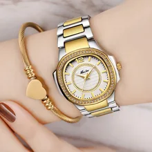 Dropshipping New 2019 Hot Selling Wrist Watches For Women Stainless Steel Gold Female Watch Diamond Wristwatch Patek Wrist Watch b 8210a personalized design your own watch wrist watches men women custom logo leather or stainless steel wristwatch