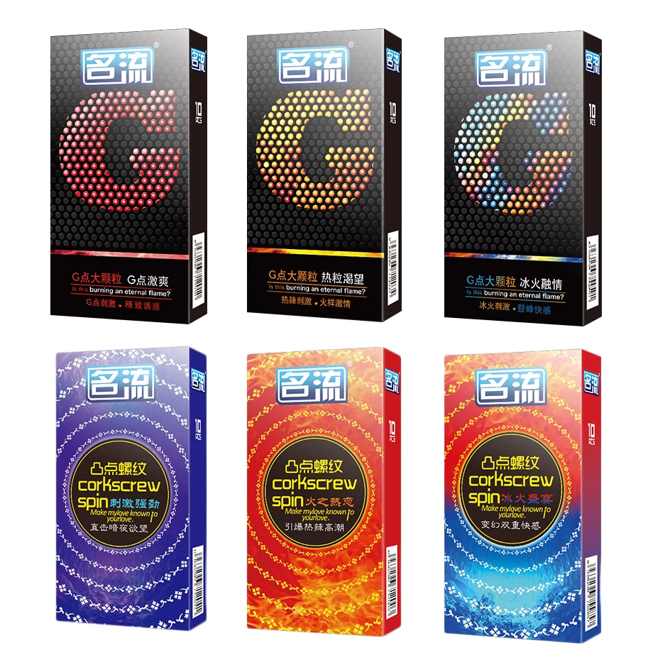 Mingliu 10 шт./лот для стимуляции точки G презервативы дополнительной женской