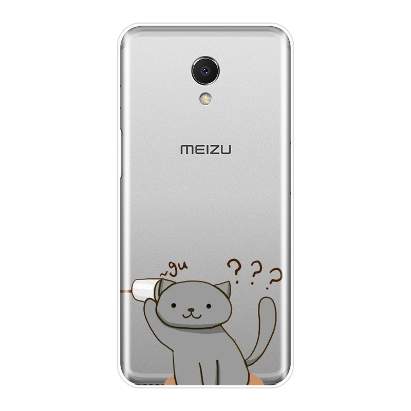 Чехол для Meizu M2 M3 M5 M6 Note милый мягкий силиконовый чехол влюбленных пар M6S M6T M5C M5S M3S