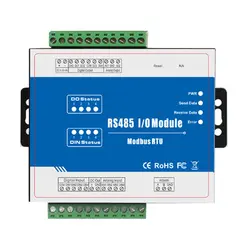 M120 Modbus дистанционного модуль ввода-вывода регистрирующий модуль (4DI + 4DO + 4AI + 2AO) Встроенный сторожевой 4 реле Выход