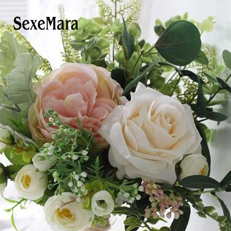 SexeMara букет невесты Weddin Свадебный букет ручной работы свадебные цветы