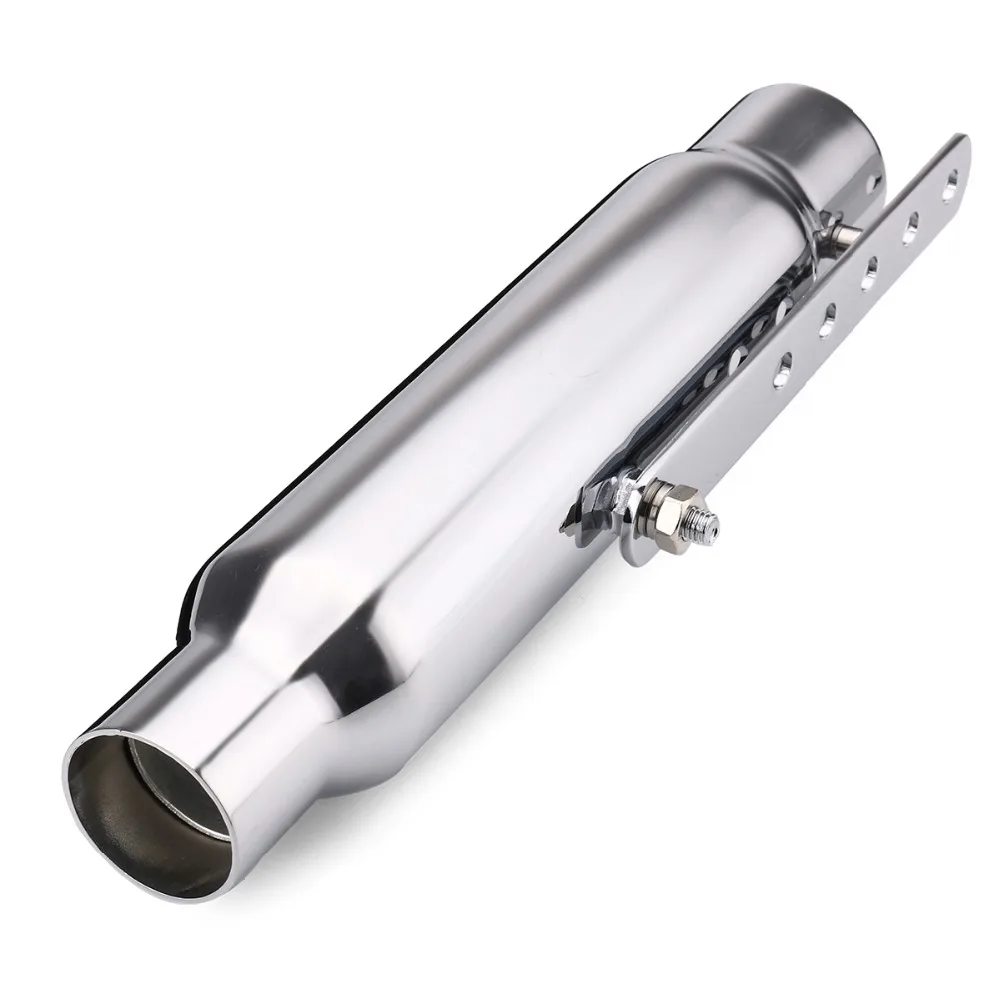 Universal Motorcycle Cafe Racer Exhaust Pipe Muffler Tail Tube Silencer For Harley Bobbers For Honda CRF230F CRF150F - Image 2