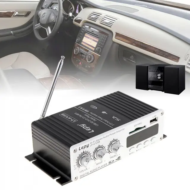 Best Offers Lepy USB Mini Car Power Amplifier Support USB SD MMC DVD CD FM MP3/4 with Remote Controller Best Offers Lepy USB Mini Car Power Amplifier Support USB SD MMC DVD CD FM MP3/4 with Remote Controller