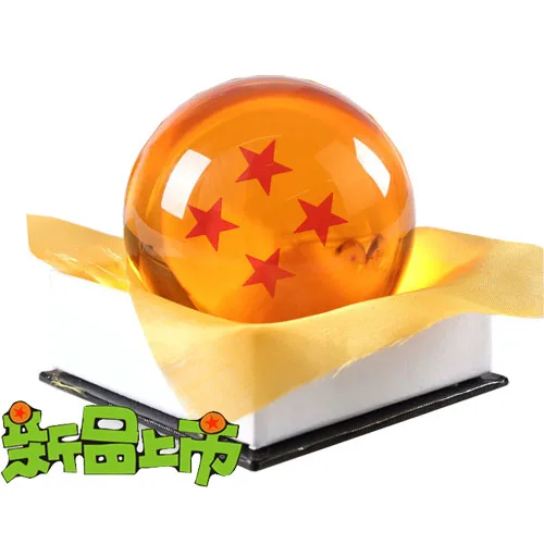 Dragonball Z 7 5 см хрустальный шар акриловый реплики 1 звезды Коллекционные вещи