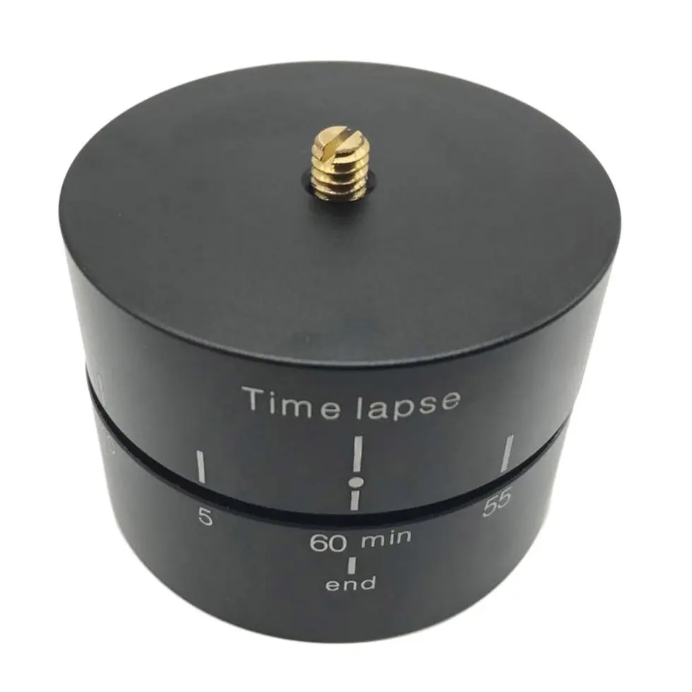 

10PCS Time Lapse 360 Degree Auto Rotate Camera Platform Tripod Head Base Photography