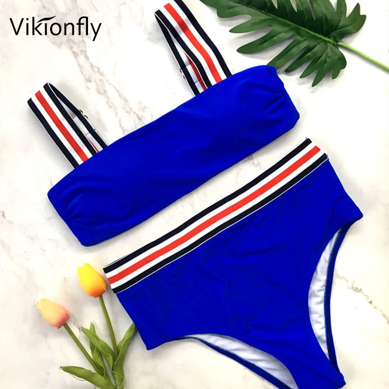 Vikionfly عالية الخصر مجموعة البكيني ملابس طقم سباحة حريمي 2019 مبطن النيون البرازيلي ثوب السباحة العصابة الأعلى شاطئ السباحة Vikionfly عالية الخصر مجموعة البكيني ملابس طقم سباحة حريمي 2019 مبطن النيون البرازيلي ثوب السباحة العصابة الأعلى شاطئ السباحة