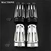 1 Pair Motorcycle Front Fork Boot Cover For Harley Touring Road King Electra Street Glide Trike 1980-15 2016 2017 2022 ► Photo 1/6