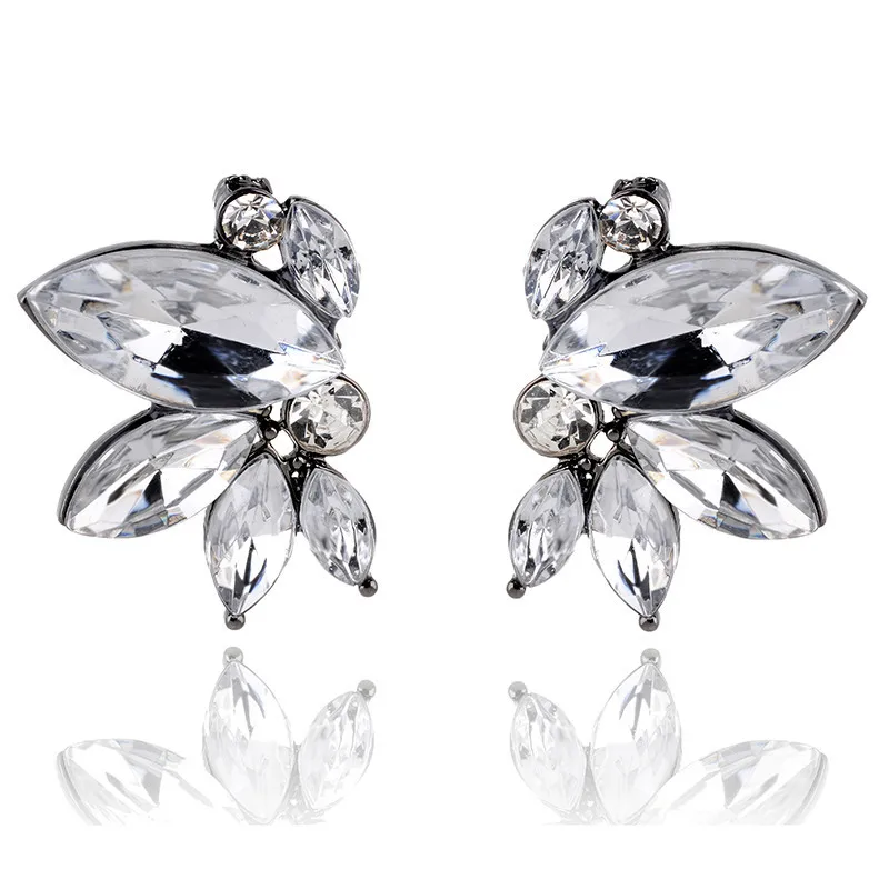 

rhinestone opal statement earrings for women drop earrings fashion jewelry pendientes borla