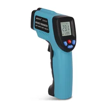 ZOTEK Adjustable Temperature Gun GM550 -50~550 C Digital infrared Thermometer laser Pyrometer Aquarium Emissivity