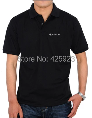 

New summer car Lexus POLO shirt Lapel man short Lexus clothes