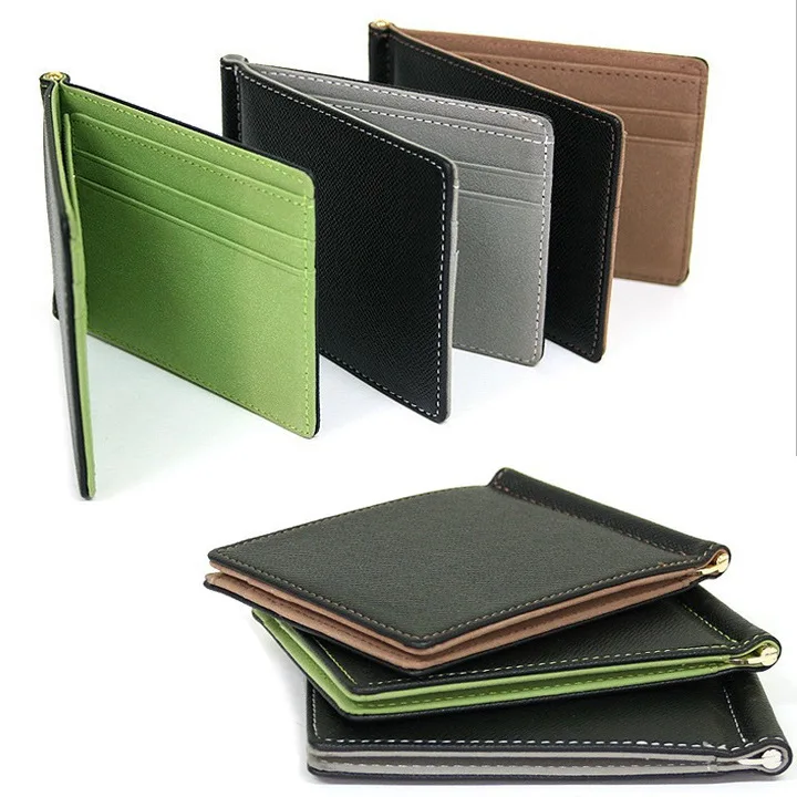  2016 New Arrival Men Magic Skin Wallets Fashion Leather Money Solid Thin Wallet Card Holder Purse Travel Case Bag 